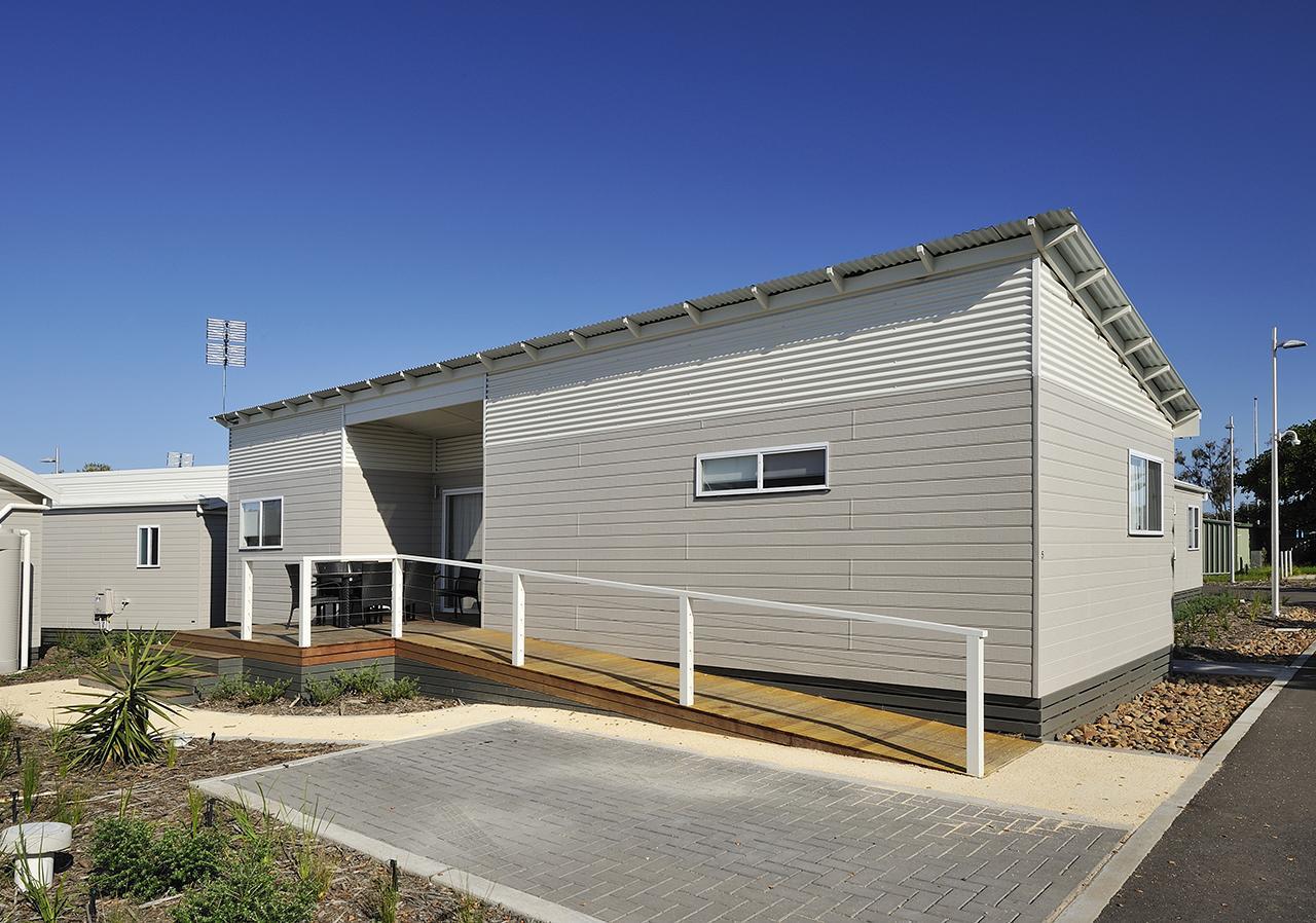 Nrma Stockton Beach Holiday Park Hotel Exterior foto